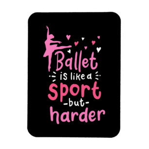 Ballet Dance is als een sport maar harder Magneet