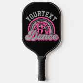 Ballet Dancer ADD TEKST Klassieke Dans Performer Pickleball Paddle (Voorkant)