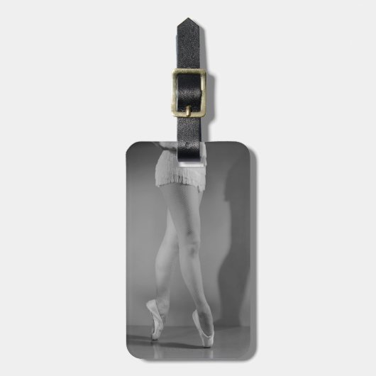 Ballet Dancer Bagagelabel (Voorkant verticaal)