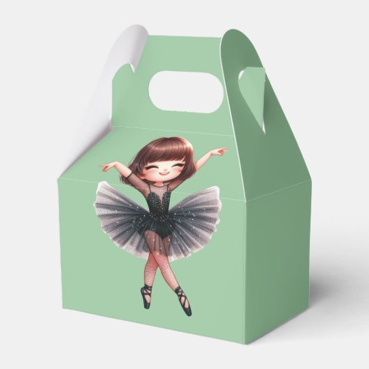 Ballet Dancer Bedankdoosjes (Voorkant Zijde)