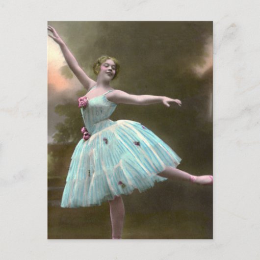 Ballet Dancer Briefkaart (Voorkant)