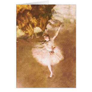 Ballet Dancer Degas Star Painting