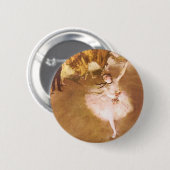 Ballet Dancer Degas Star Painting Ronde Button 5,7 Cm (Voorkant /achterkant)
