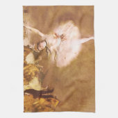 Ballet Dancer Degas Star Painting Theedoek (Verticaal)