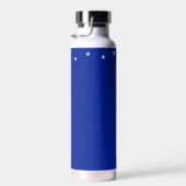 Ballet Dancer en sterren op Royal Blue Waterfles (Rechts)