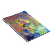 Ballet Dancer Espace aquarelle Art Carnet photo (Côté Droit)