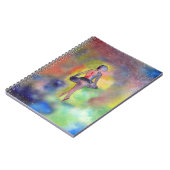 Ballet Dancer Espace aquarelle Art Carnet photo (Côté gauche)