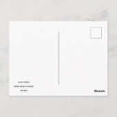 Ballet Dancer in Motion,  Briefkaart (Achterkant)