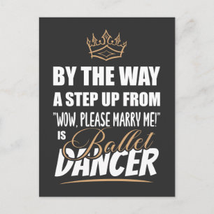 Ballet Dancer is de Ultimate in Appeal. Leuk cadea Briefkaart