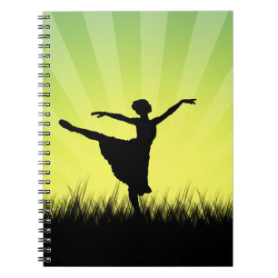 Ballet Dancer-laptop Notitieboek