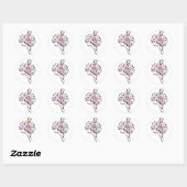 Ballet Dancer Merchandise Ronde Sticker (Vel)