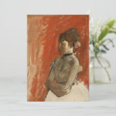 Ballet Dancer met wapens | Edgar Degas (Staand voorkant)