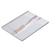 Ballet Dancer Pointe Shoes Roze Slippers Notitieboek (Linkerzijde)