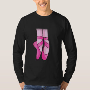Ballet Dancer Pointe Toen Schoel voor Ballerina Gi T-shirt