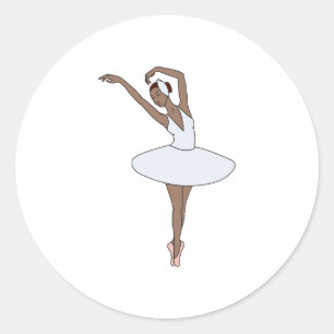 Ballet Dancer Ronde Sticker