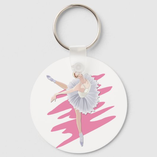 Ballet Dancer Sleutelhanger (Voorkant)
