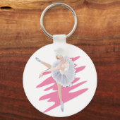 Ballet Dancer Sleutelhanger (Voorkant)