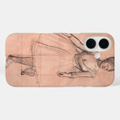Ballet Dancer (studie) van Edgar Degas,  kunst Case-Mate iPhone Case (Achterkant (horizontaal))