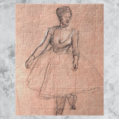 Ballet Dancer (studie) van Edgar Degas, kunst Legpuzzel