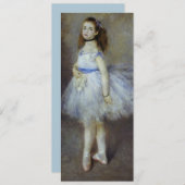 Ballet Dancer van Pierre Renoir, Kunst (Voorkant / Achterkant)