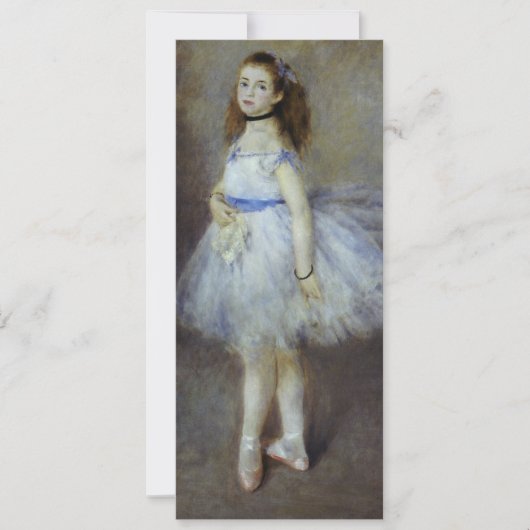 Ballet Dancer van Pierre Renoir, Kunst (Voorkant)