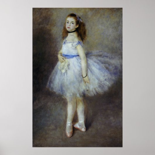 Ballet Dancer van Pierre Renoir, Kunst Poster (Voorkant)