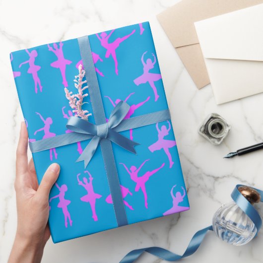 Ballet Dancers Ballerina Patterned Cadeaupapier (Geschenken)