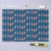 Ballet Dancers Ballerina Patterned Tissuepapier (Craft)