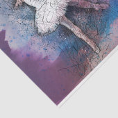 Ballet Dans 22-decoupage van kunstwerk Tissuepapier (Detail)