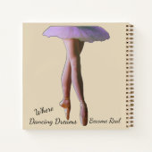 Ballet Dans Hout  Notitieboek (Achterkant)