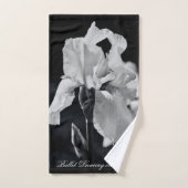 Ballet Danse sur scène en noir et blanc (Serviette à main)
