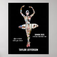 Ballet Dansen Aangepaste Foto Collage Meisje Balle