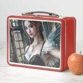 Ballet danser in een groene TuTu en Fairy Wings (In situ)