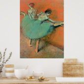 Ballet dansers aan de bar door Edgar Degas Poster (Keuken)