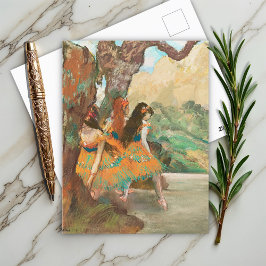 Ballet dansers, Degas Art Briefkaart