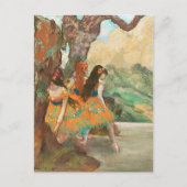 Ballet dansers, Degas Art Briefkaart (Voorkant)