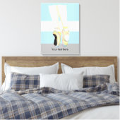 Ballet dansers schoenen canvas afdruk (Insitu (Slaapkamer))