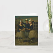 Ballet de construction de Cartes de remerciements  (Devant)