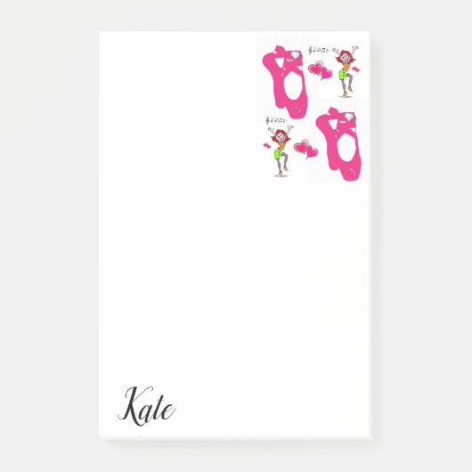 Ballet de Post-it Notes (Devant)