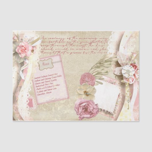 Ballet Design Serie 6 Tissuepapier (Voorkant)