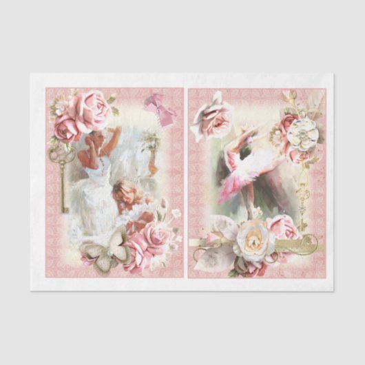 Ballet Design Series 1 Tissuepapier (Voorkant)