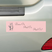 Ballet — En Pointe Bumpersticker (Op auto)