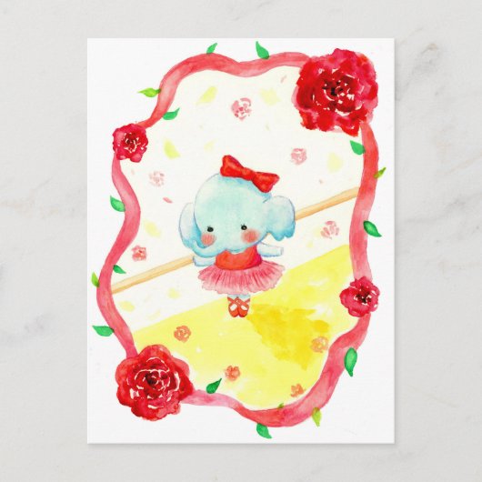 ballet feestdagenkaart (Voorkant)