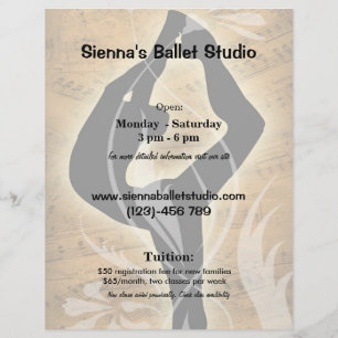 ballet flyer