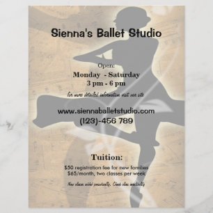ballet flyer