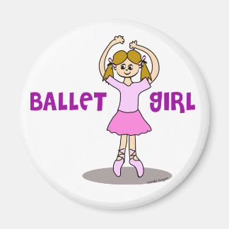 Ballet Girl Magnet Magneet