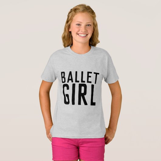 BALLET GIRL T-SHIRL T-SHIRT (Voorkant volledig)