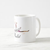 Ballet grand Jete avec la tasse de "ballet" (Devant droit)