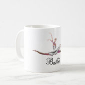 Ballet Grande Jete met Mok van "Ballet" (Voorkant links)