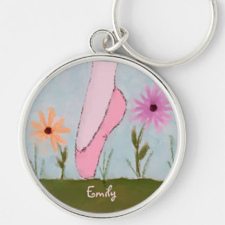 Ballet in Flowers Sleutelhanger